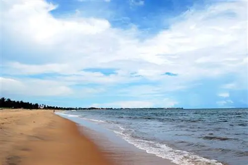 Пляж Негомбо на острове Шри-Ланка