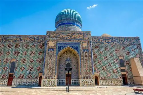 Мечеть Туркестана, города на Шелковом пути
