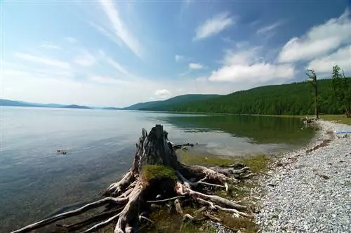 Вид на озеро Ховсгул