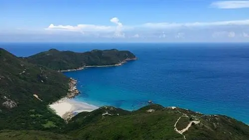 Вид на пляж Хэм Тин