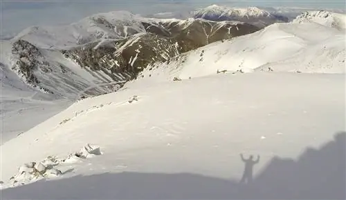 Серро-де-ла-Хойя со снегом