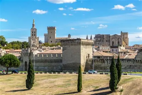 Вид на Авиньон