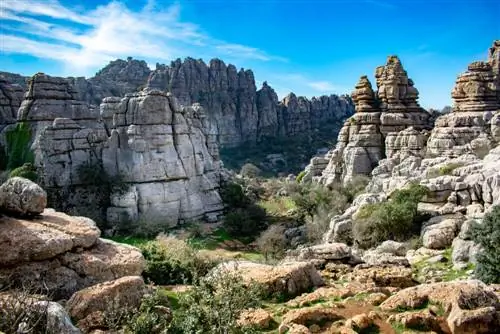 Эль-Торкаль, одна из самых красивых карстовых гор.