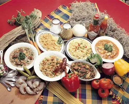 Блюда и ингредиенты креольской кухни Блюда и ингредиенты креольской кухни