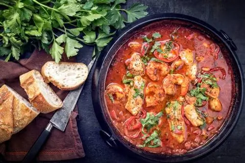 Блюдо гамбо, типичное для кухни Нового Орлеана. Блюдо гамбо, типичное для кухни Нового Орлеана.