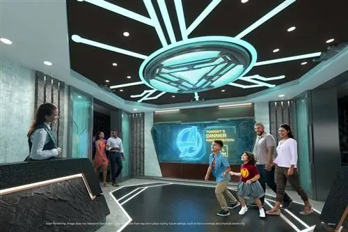 Disney Wish - Семейный ужин - Worlds of Marvel