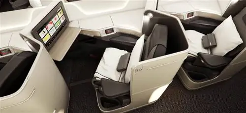 Air Canada в горизонтальном положении