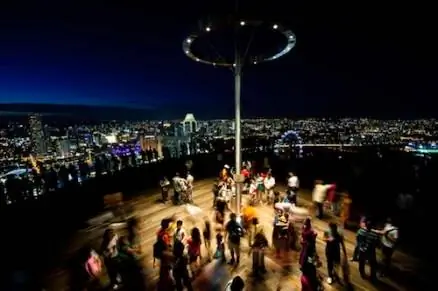 Скайпарк в отеле Marina Bay Sands