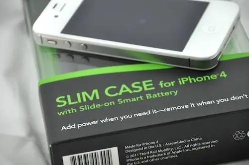 Тонкий чехол для iPhone