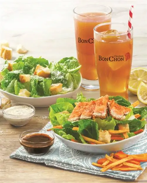 Свежие и легкие блюда в BonChon