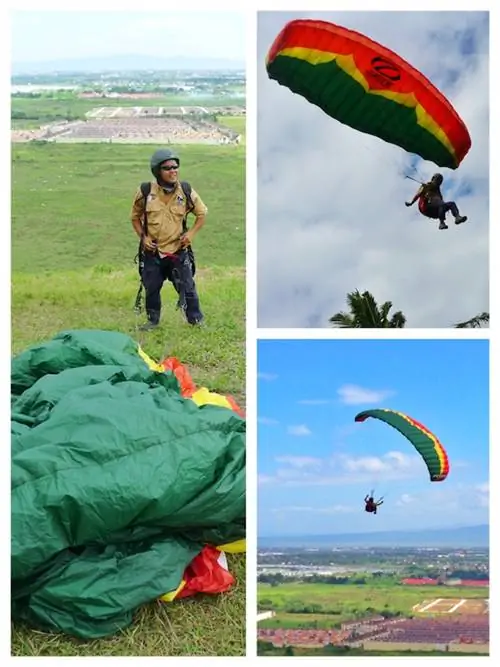 Полеты на параплане в Кармона-Кавите