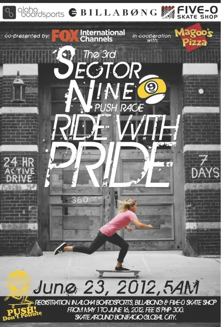 Сектор 9 приглашает скейтбордистов Манилы покататься с гордостью 23 июня