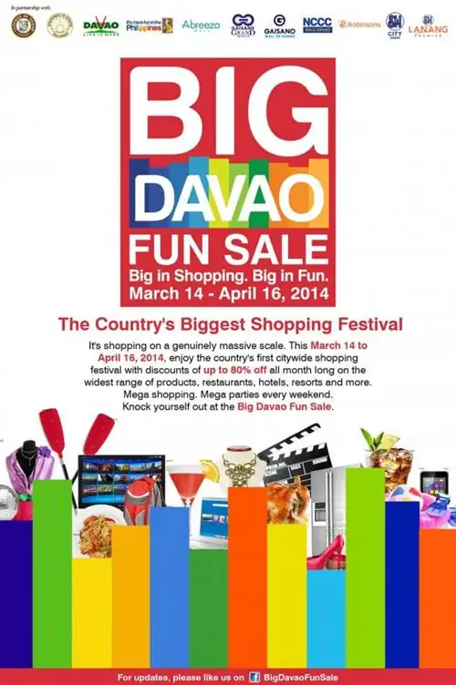 Департамент туризма запускает распродажу Big Davao FUN Sale