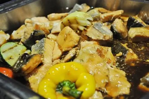 Сладкое и дымное рыбное филе