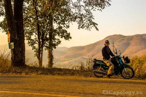Исследование Крайнего Севера Таиланда на мотоцикле