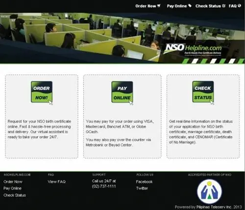 Домашняя страница NSOHelpline.com