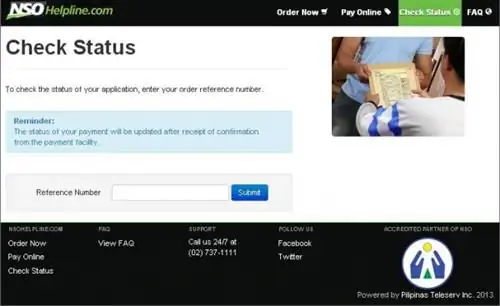 NSOHelpline.com Проверьте страницу состояния