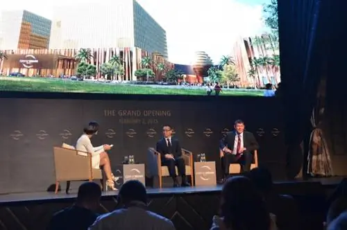 Пресс-конференция по случаю торжественного открытия города мечты