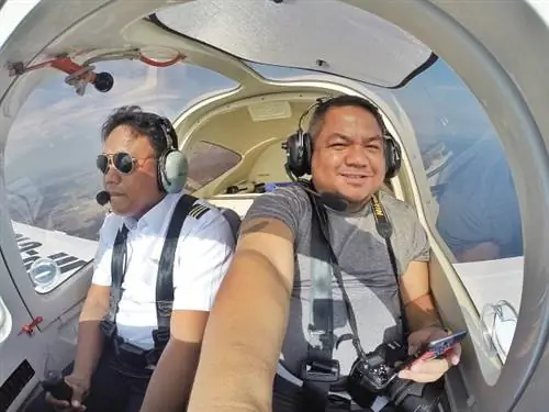 Полет с капитаном Юлиусом Бустаманте