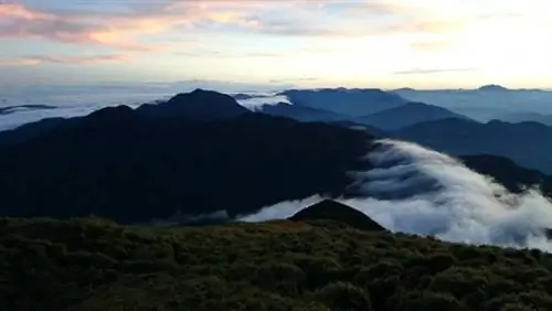 Раннее утро на горе Пулаг