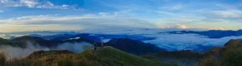 Гора Пулаг Восход солнца