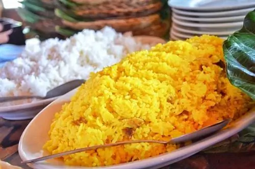 Желтый рис