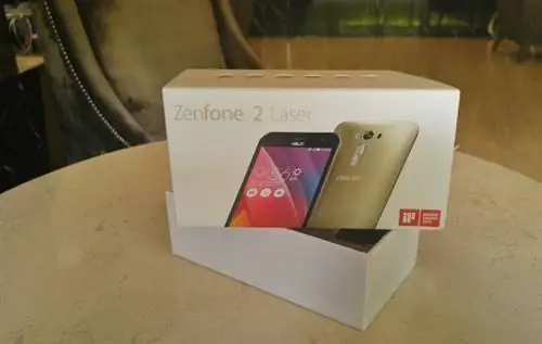 Распаковка ASUS Zenfone 2 Laser