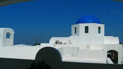 Раннее утро на Санторини