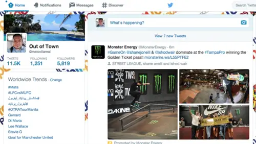Создайте учетную запись Twitter для своего бизнеса