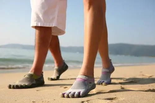 обувь на пять пальцев