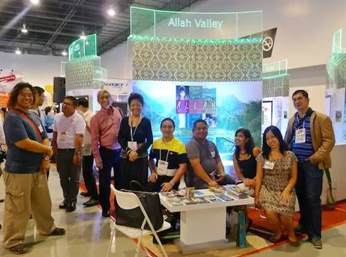 Стенд долины Аллаха