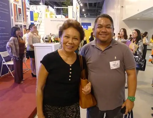 Мело Вильяреал со Сьюзен Кало Медина