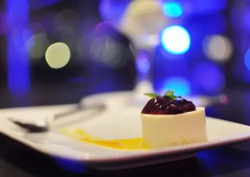 Черничный чизкейк