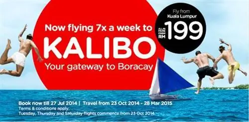 Рейсы AirAsia Калибо - Куала-Лумпур