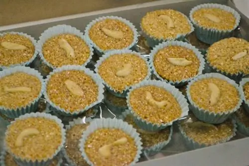 чайная ложка пирога с кешью