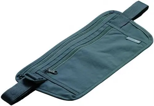 безопасный пояс для денег