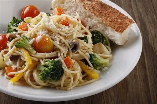 Овощная паста Примавера