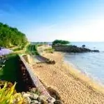 Красивый пляж в Thunderbird Resorts La Union - Красивые пляжи в провинции Ла-Юнион