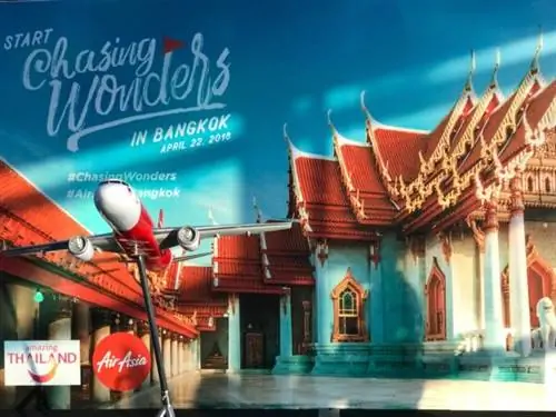 Церемония открытия рейса Манила-Бангкок в Терминале 3 NAIA