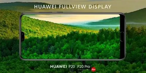 Полноэкранный дисплей Huawei