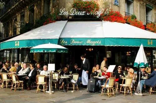 Les Deux Magots Париж
