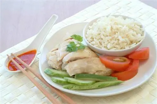 Сингапурский куриный рис Сингапурский куриный рис