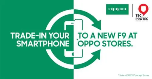 Программа обмена OPPO TecProtec - сдайте свой старый телефон OPPO в обмен на товар