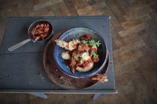 Минутный гуляш из говядины