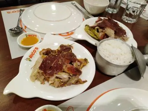 Блюдо из острого и обычного лешона