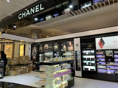 Парфюмерный отдел в DFP