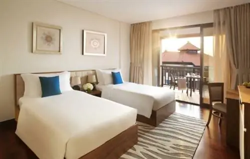 Роскошные апартаменты с двумя спальнями в курортном отеле Anantara The Palm Dubai Resort