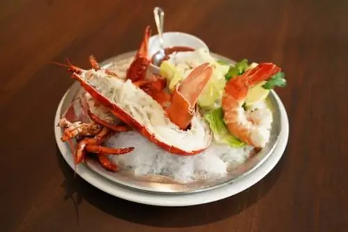 Блюдо из морепродуктов