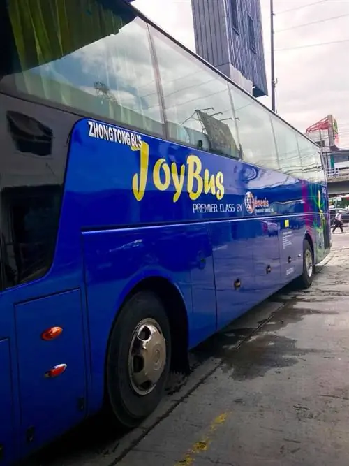 Премьер-класс JoyBus: самая быстрая и удобная поездка на автобусе до города Багио