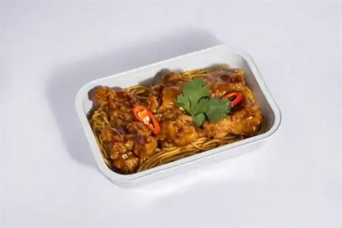 Куриная лапша Кунг Пао